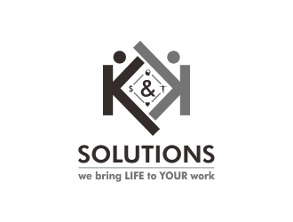 K&K Solutions logo design by langitBiru