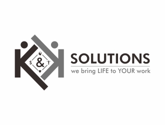 K&K Solutions logo design by langitBiru