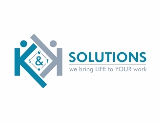 K&K Solutions logo design by langitBiru