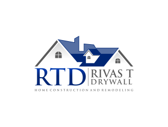 RIVAS T. DRYWALL logo design by haidar