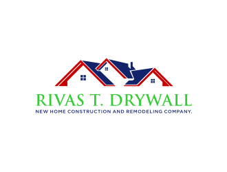 RIVAS T. DRYWALL logo design by mbamboex