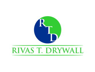 RIVAS T. DRYWALL logo design by rief