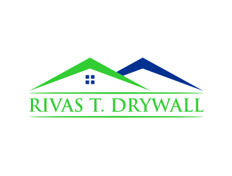 RIVAS T. DRYWALL logo design by rief