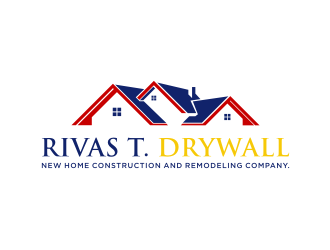 RIVAS T. DRYWALL logo design by mbamboex