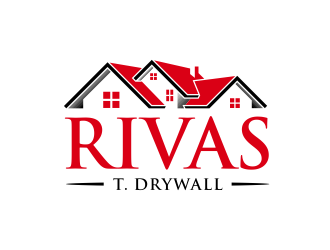 RIVAS T. DRYWALL logo design by scolessi