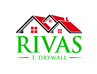 RIVAS T. DRYWALL logo design by scolessi