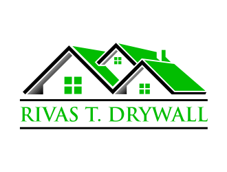 RIVAS T. DRYWALL logo design by scolessi