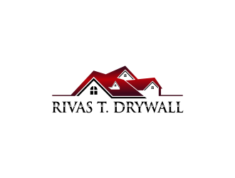 RIVAS T. DRYWALL logo design by haidar