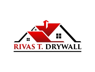 RIVAS T. DRYWALL logo design by CreativeKiller