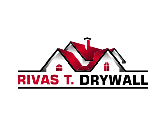 RIVAS T. DRYWALL logo design by pakNton