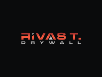 RIVAS T. DRYWALL logo design by bricton