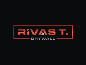 RIVAS T. DRYWALL logo design by bricton