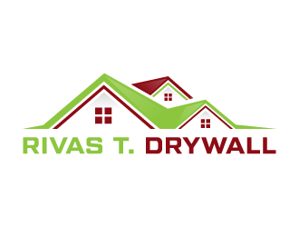 RIVAS T. DRYWALL logo design by akilis13