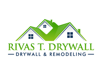 RIVAS T. DRYWALL logo design by akilis13