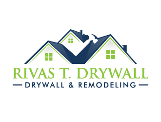 RIVAS T. DRYWALL logo design by akilis13