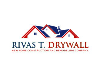 RIVAS T. DRYWALL logo design by mbamboex