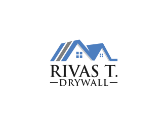 RIVAS T. DRYWALL logo design by logobat