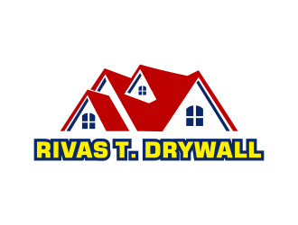 RIVAS T. DRYWALL logo design by Girly