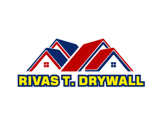 RIVAS T. DRYWALL logo design by Girly