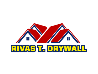 RIVAS T. DRYWALL logo design by Girly