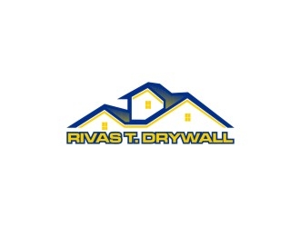 RIVAS T. DRYWALL logo design by sodimejo