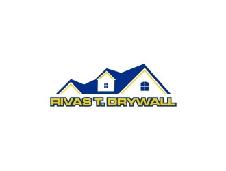 RIVAS T. DRYWALL logo design by sodimejo