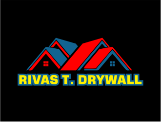 RIVAS T. DRYWALL logo design by Girly