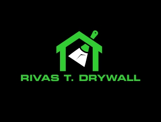 RIVAS T. DRYWALL logo design by AamirKhan