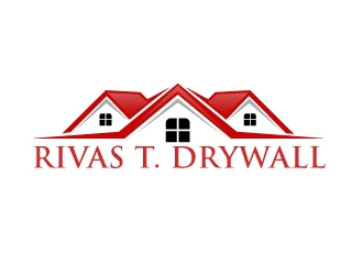 RIVAS T. DRYWALL logo design by AamirKhan