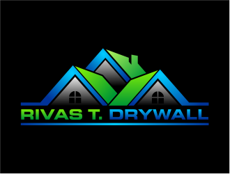 RIVAS T. DRYWALL logo design by cintoko