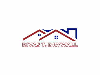 RIVAS T. DRYWALL logo design by checx