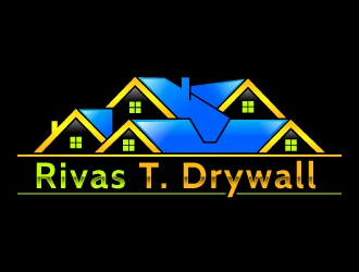 RIVAS T. DRYWALL logo design by uttam