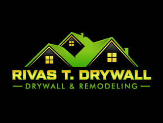 RIVAS T. DRYWALL logo design by akilis13