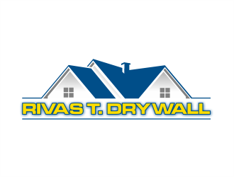 RIVAS T. DRYWALL logo design by evdesign