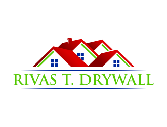 RIVAS T. DRYWALL logo design by ingepro