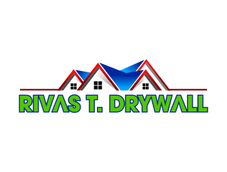 RIVAS T. DRYWALL logo design by ingepro