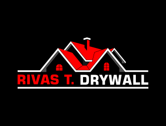 RIVAS T. DRYWALL logo design by pakNton