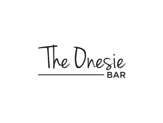 The Onesie Bar logo design by rief