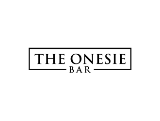 The Onesie Bar logo design by alby