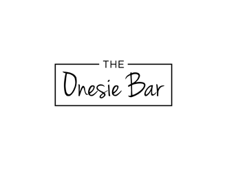 The Onesie Bar logo design by alby