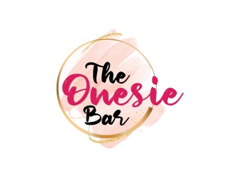 The Onesie Bar logo design by Erasedink