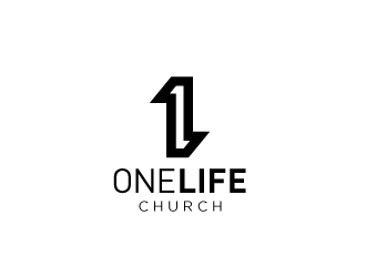 One Life Church logo design by desynergy