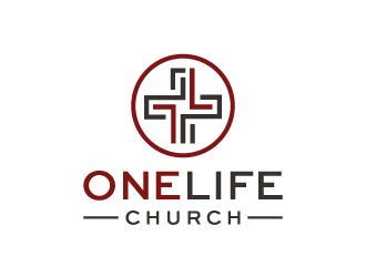 One Life Church logo design by akilis13