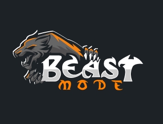 BEAST MODE logo design by AamirKhan