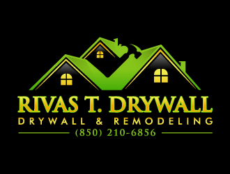 RIVAS T. DRYWALL logo design by akilis13