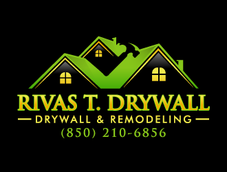 RIVAS T. DRYWALL logo design by akilis13