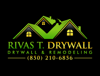 RIVAS T. DRYWALL logo design by akilis13