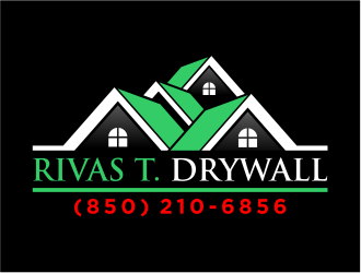 RIVAS T. DRYWALL logo design by cintoko