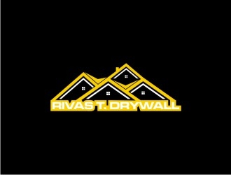 RIVAS T. DRYWALL logo design by sodimejo