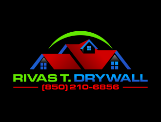 RIVAS T. DRYWALL logo design by ingepro